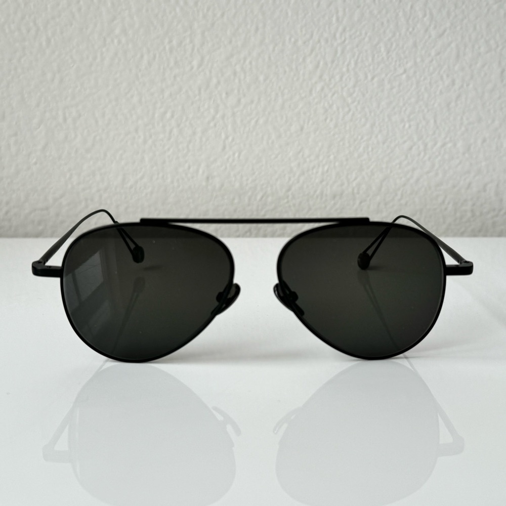 AHLEM Black Aviator Sunglasses - Picture 2 of 7